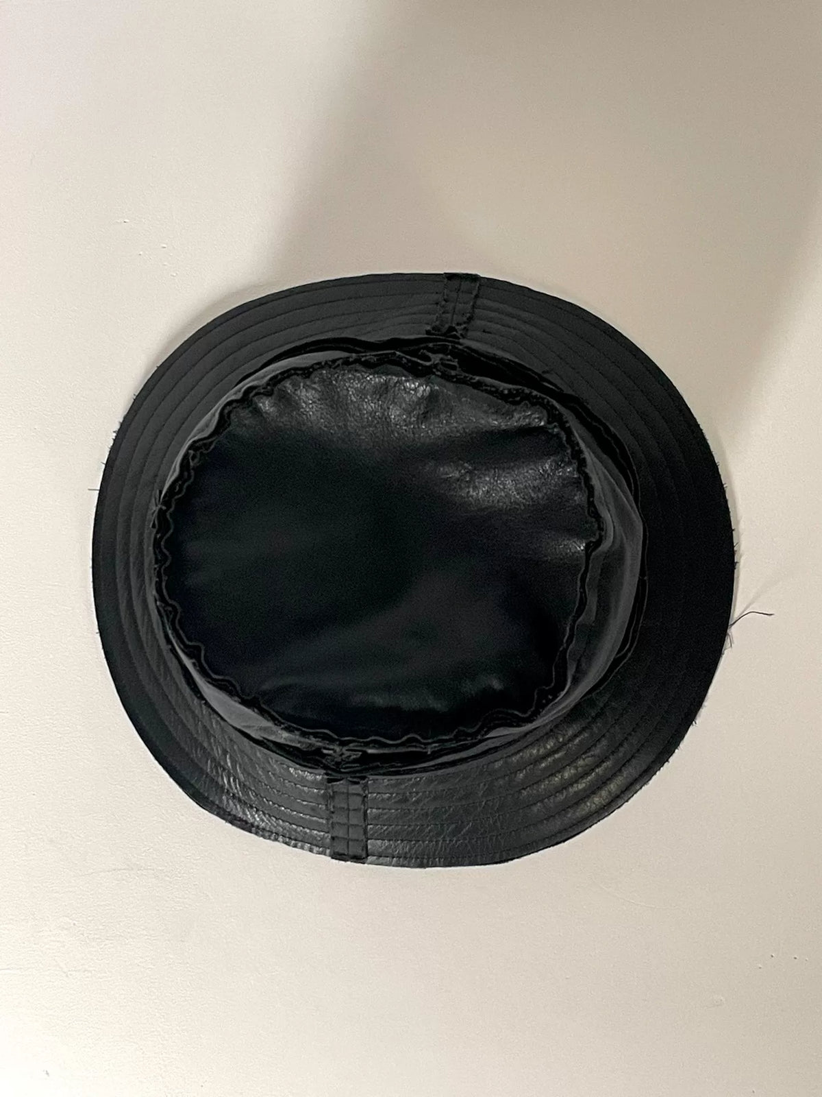 Comme Des Garcons | AW2002 Leather Bucket Hat