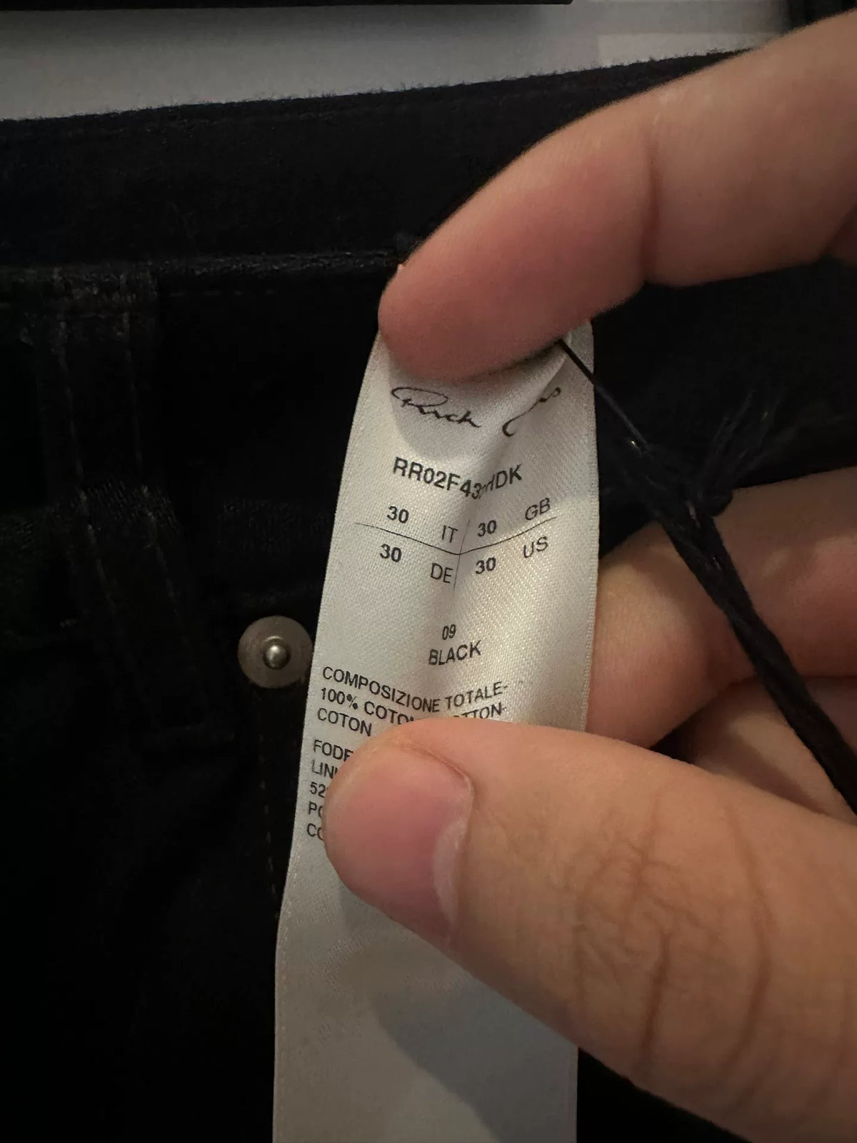 Rick Owens Geth Cut Distressed Frayed-Hem Pants