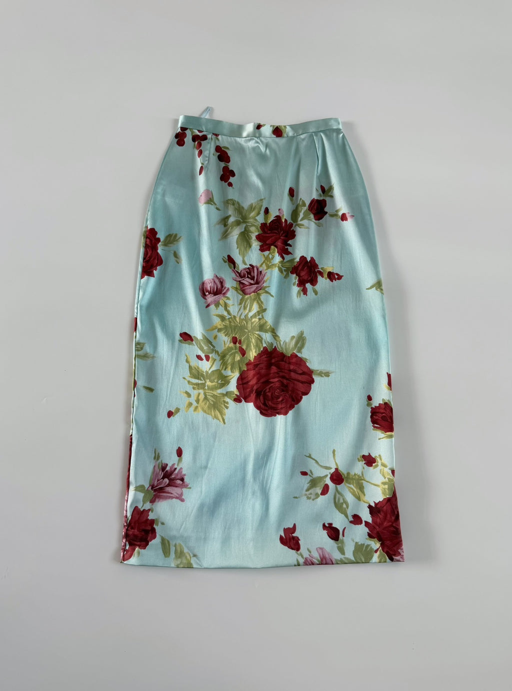 Dolce Gabbana Midi Silk Skirt