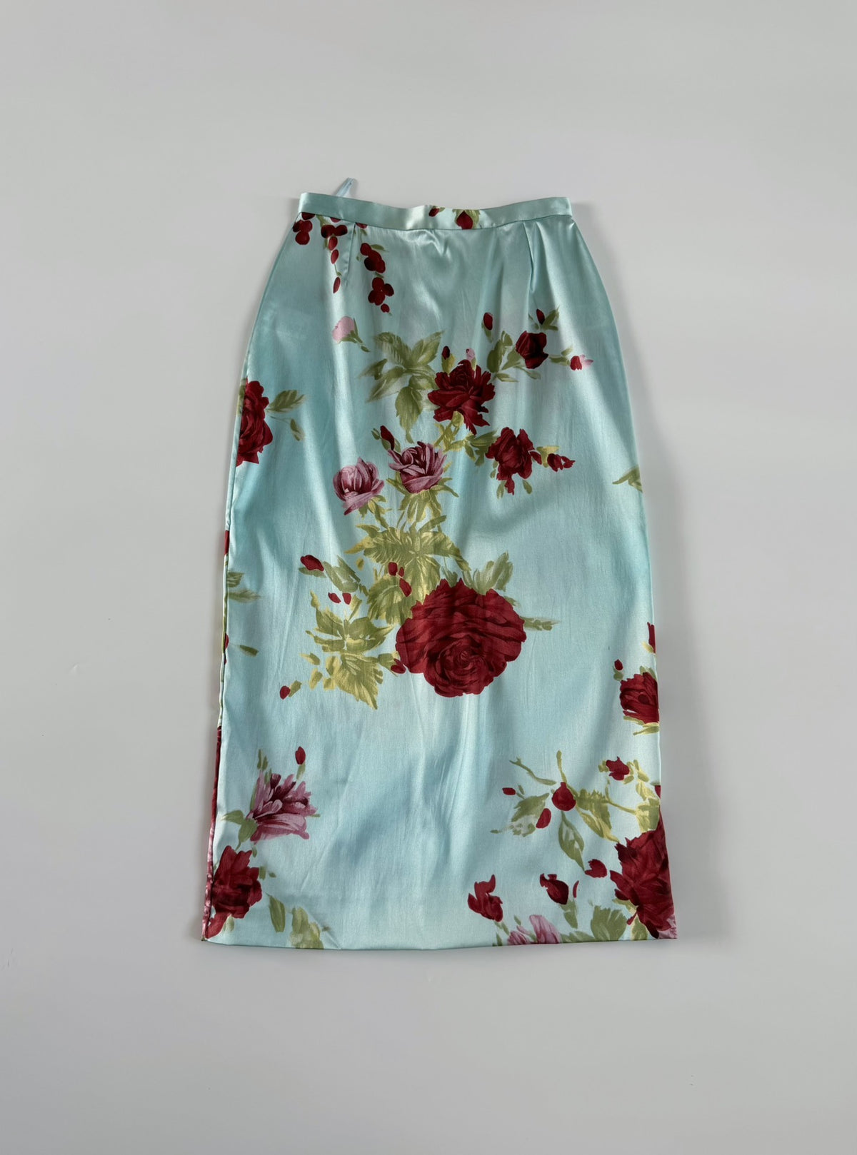 Dolce Gabbana Midi Silk Skirt