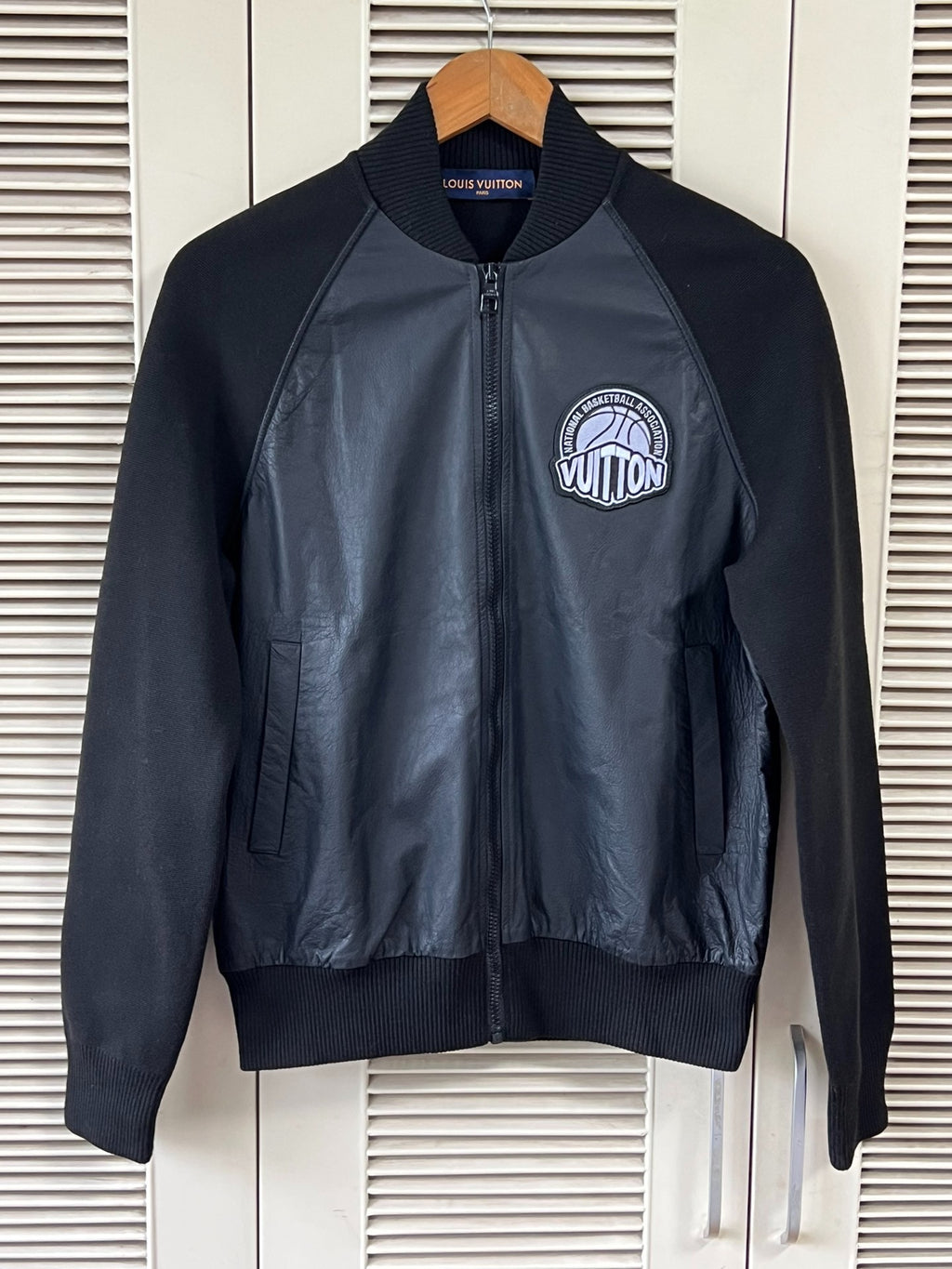 Louis Vuitton LV NBA Collaboration Black Jacket