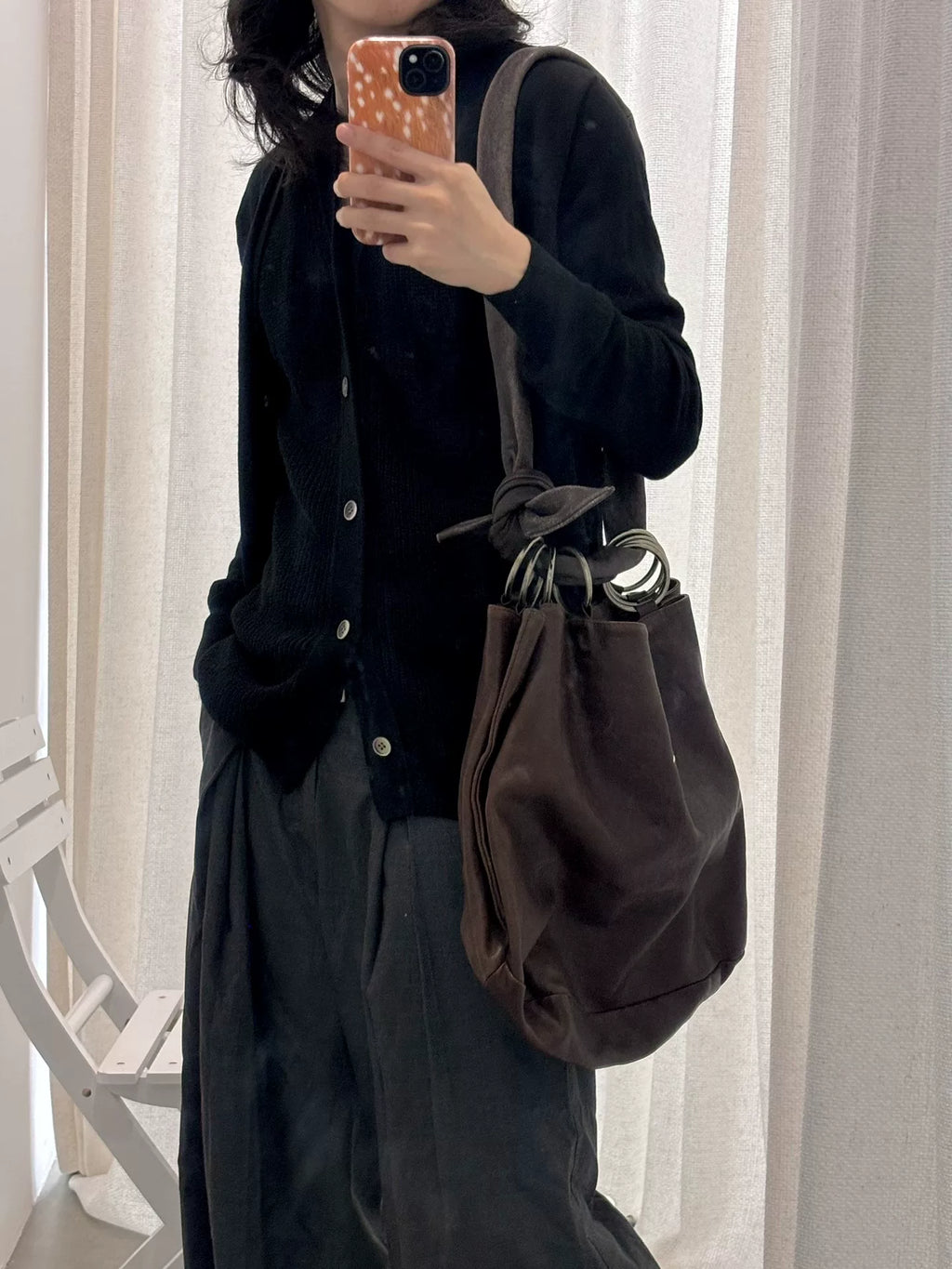 Maison Martin Margiela｜00'S Original Period Silver Ring Shoulder Bag