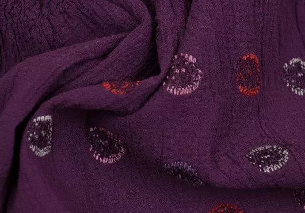Issey Miyake Vintage Purple Pleated Top
