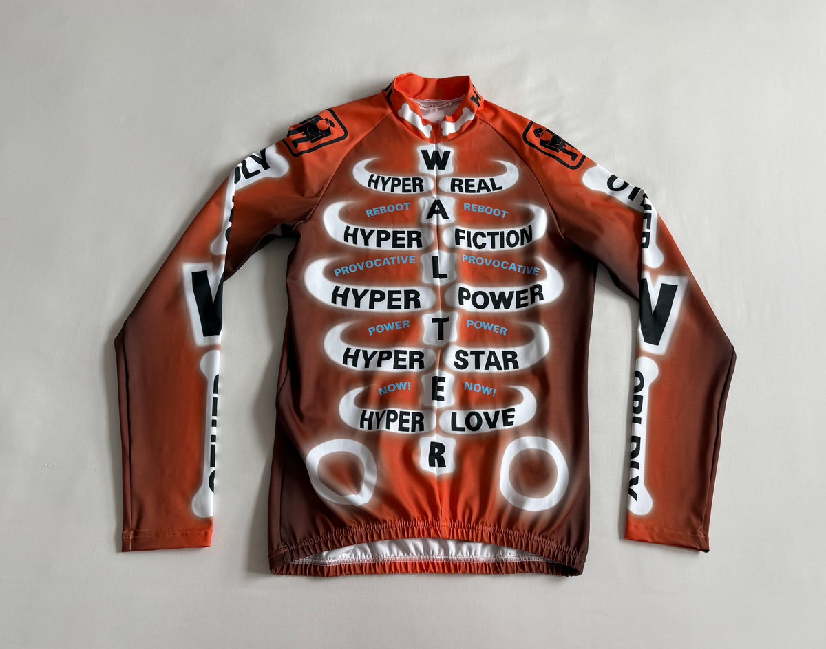 Walter Van Beirendonck Cycling Wear Walter Show Piece Slogan Cycling Wear