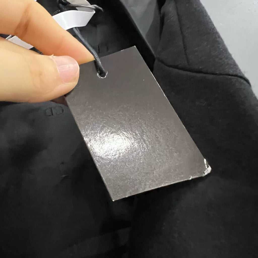 Dior Black Belted Coat