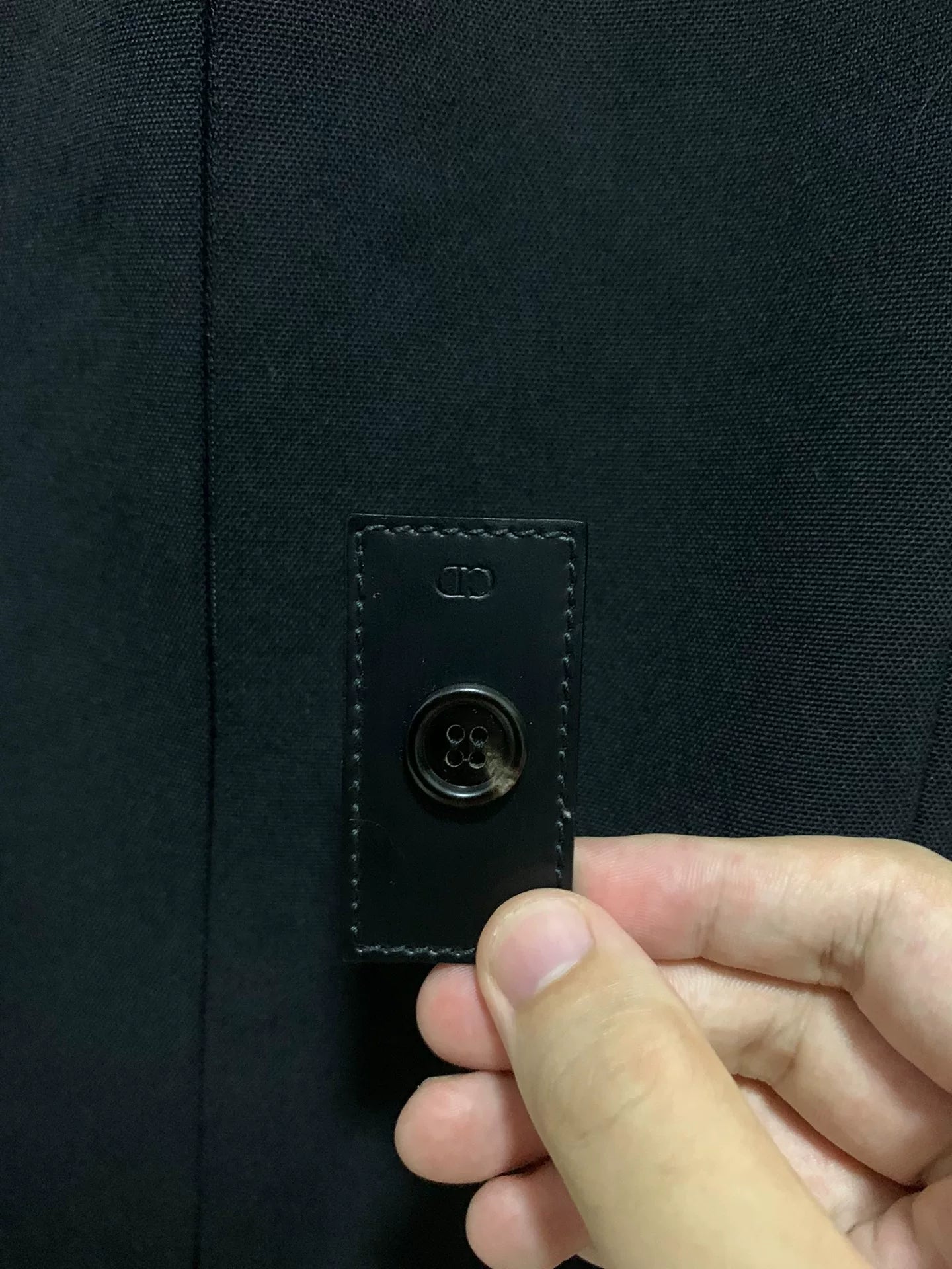 Dior Homme 13FW Runway Black Zip Wool Suit