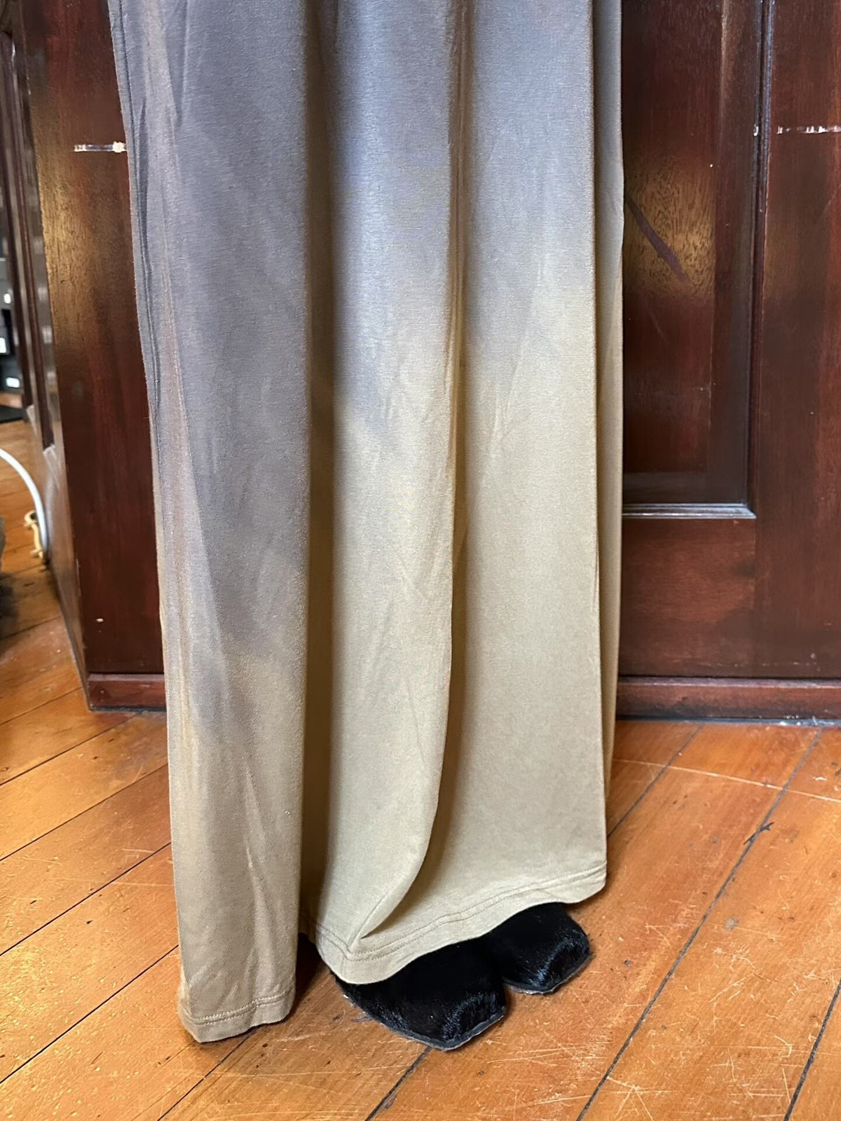 Uma Wang FW25 Main Olive/Brown Daya Dress