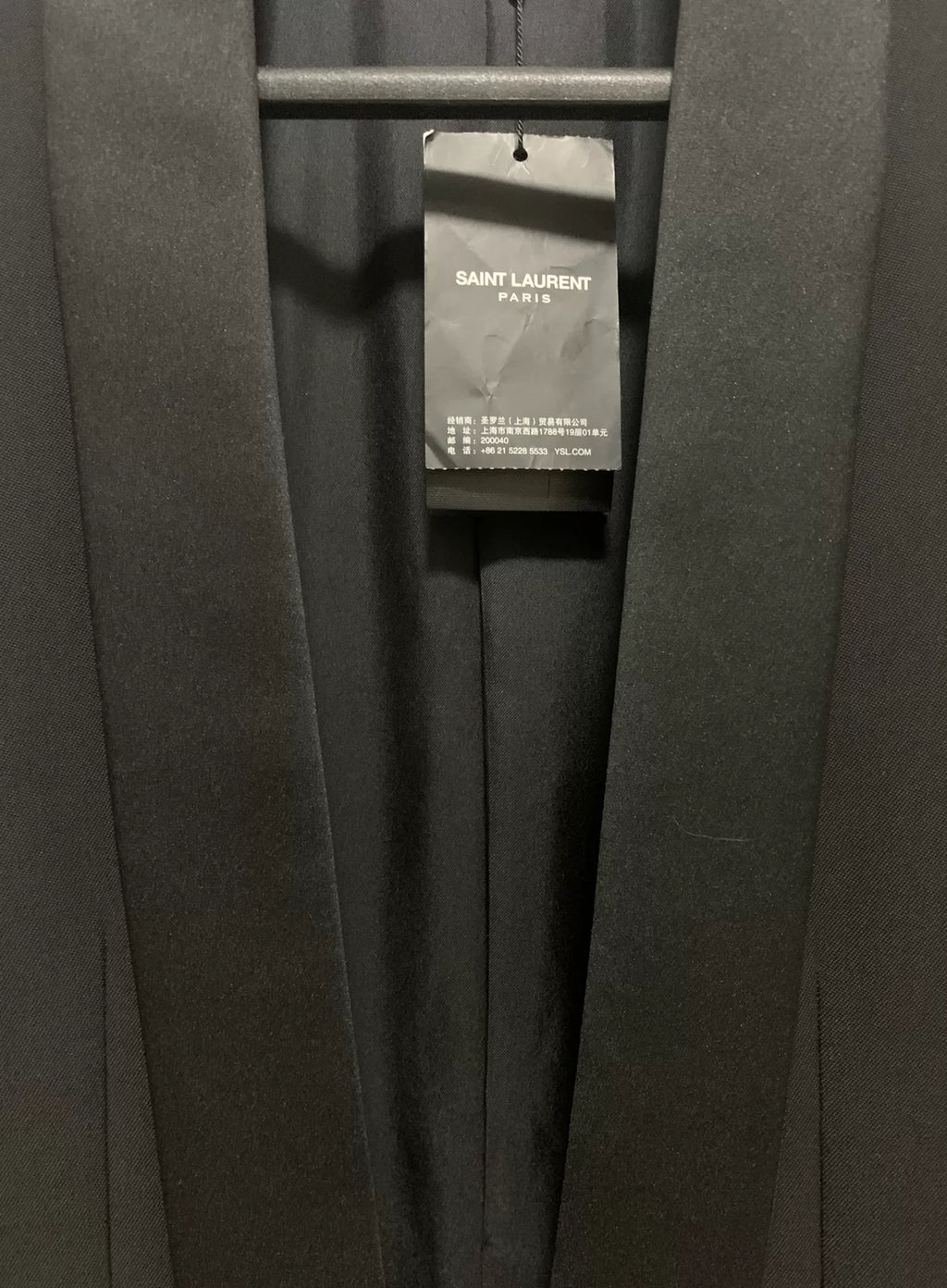 Saint Laurent 17FW Runway Black Suit