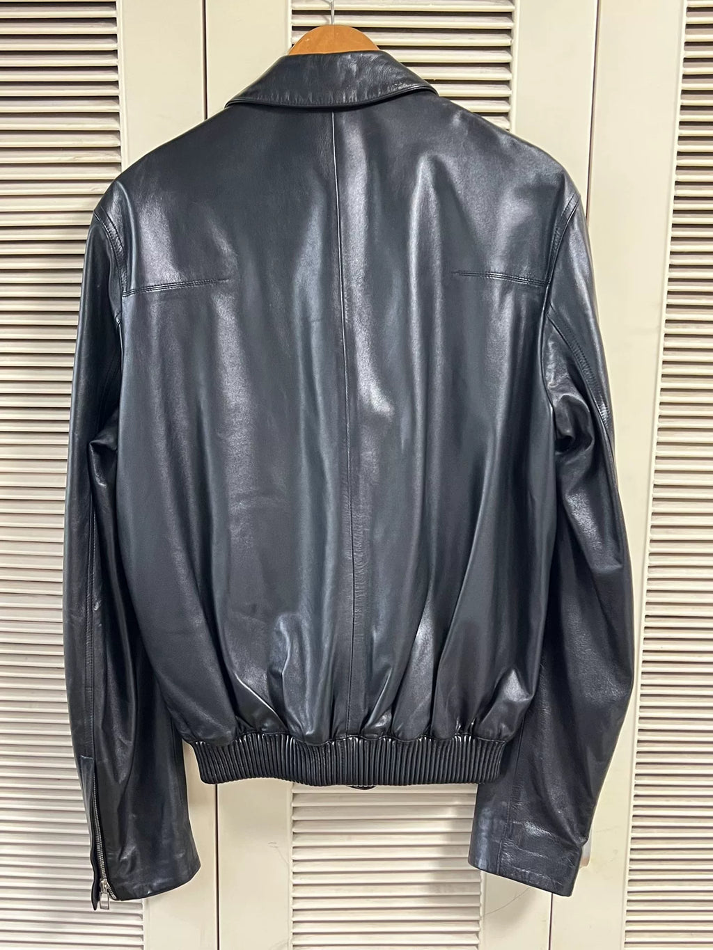 Dior Black Lambskin Biker Jacket