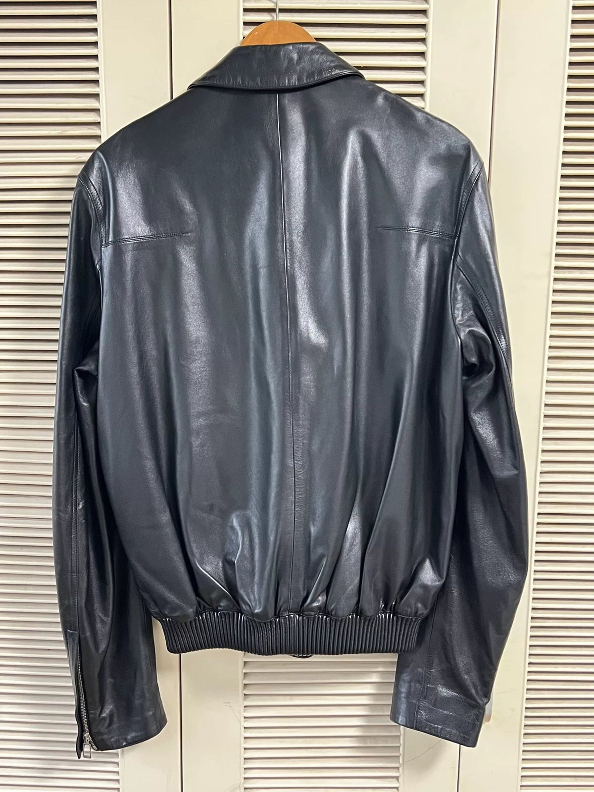 Dior Black Lambskin Biker Jacket