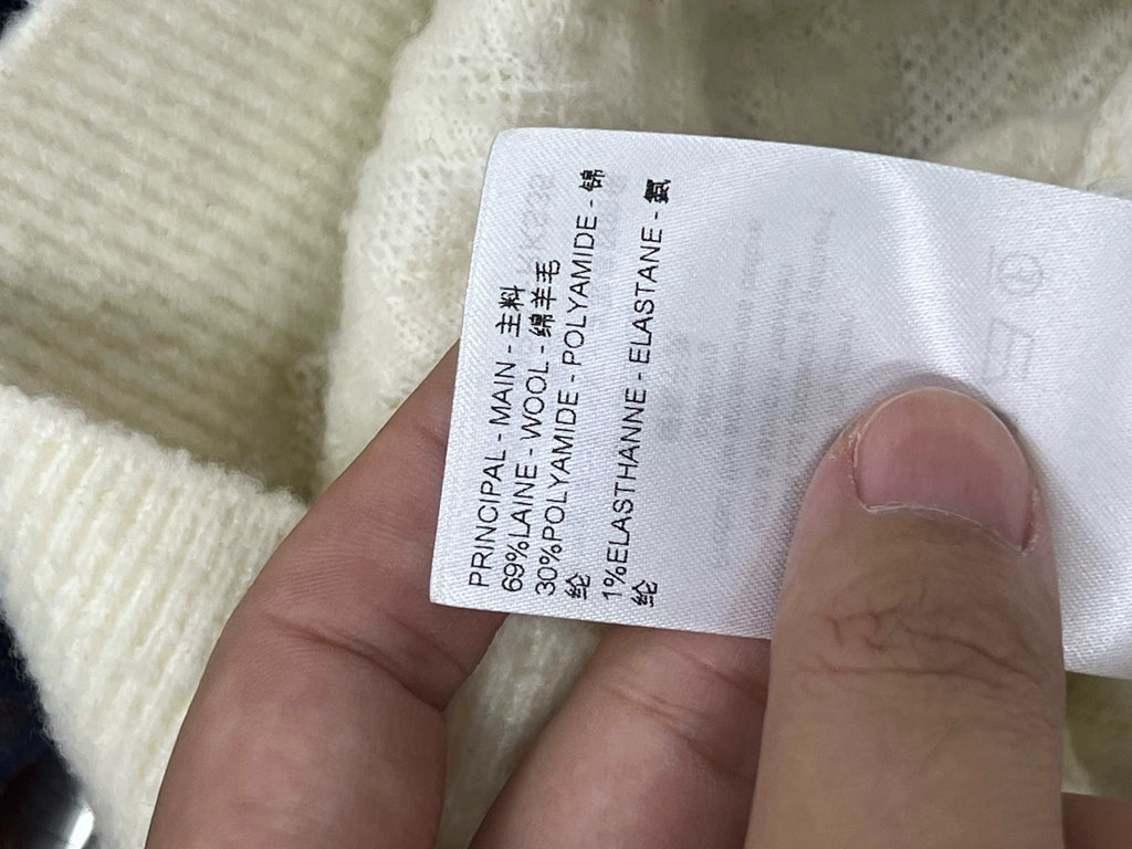 Louis Vuitton FW24 Wool Monogram Embossed Short Sleeve Polo Shirt