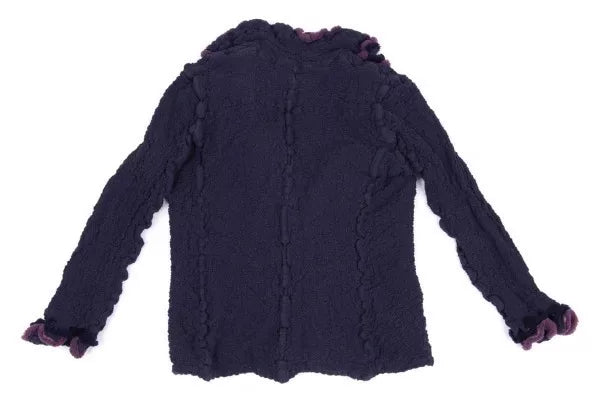 Issey Miyake Vintage Purple Pleated Top