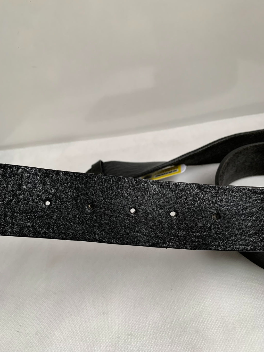 Gucci Shield Buffalo Leather Belt
