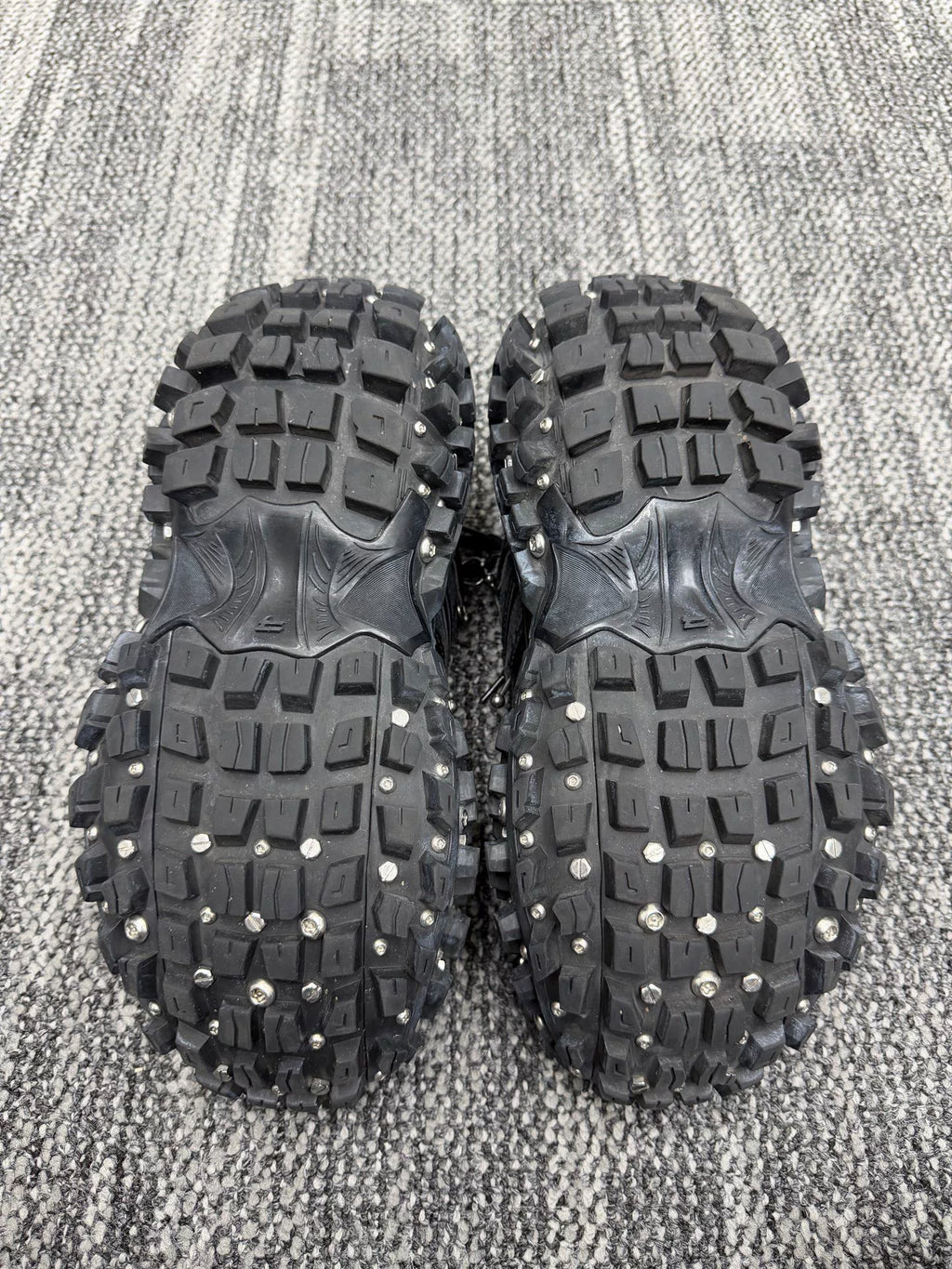 Balenciaga Black Rivet Hook Tire Sneakers