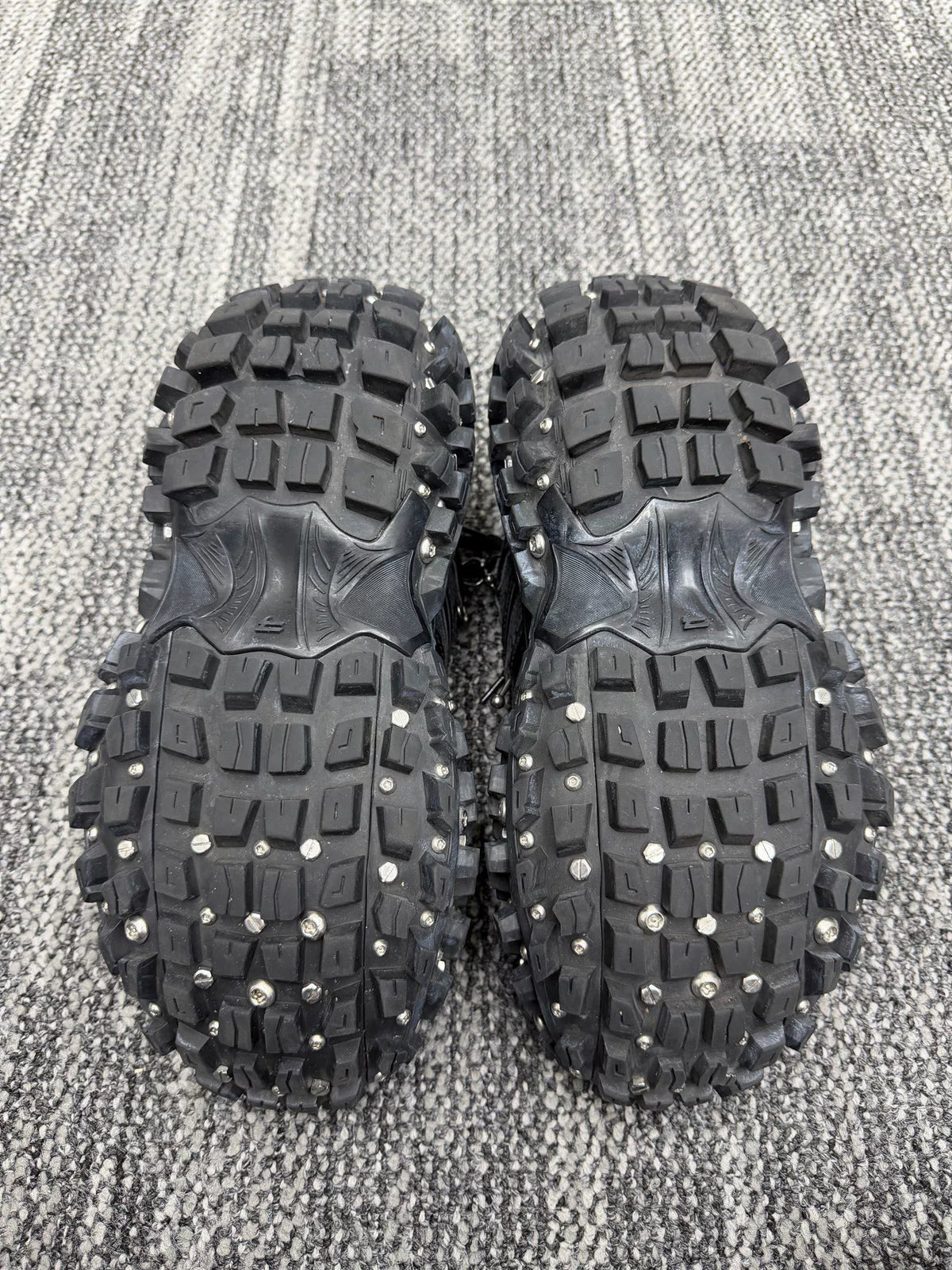 Balenciaga Black Rivet Hook Tire Sneakers