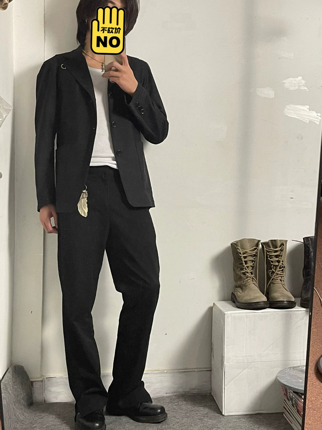 Jean Paul Gaultier Ring Button Blazer