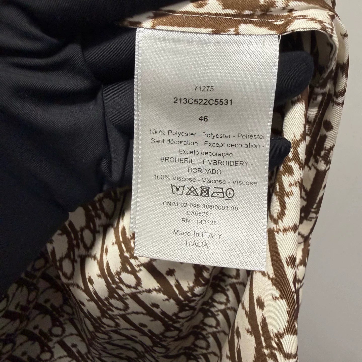 Dior X Travis Scott All-Over Print Jacket