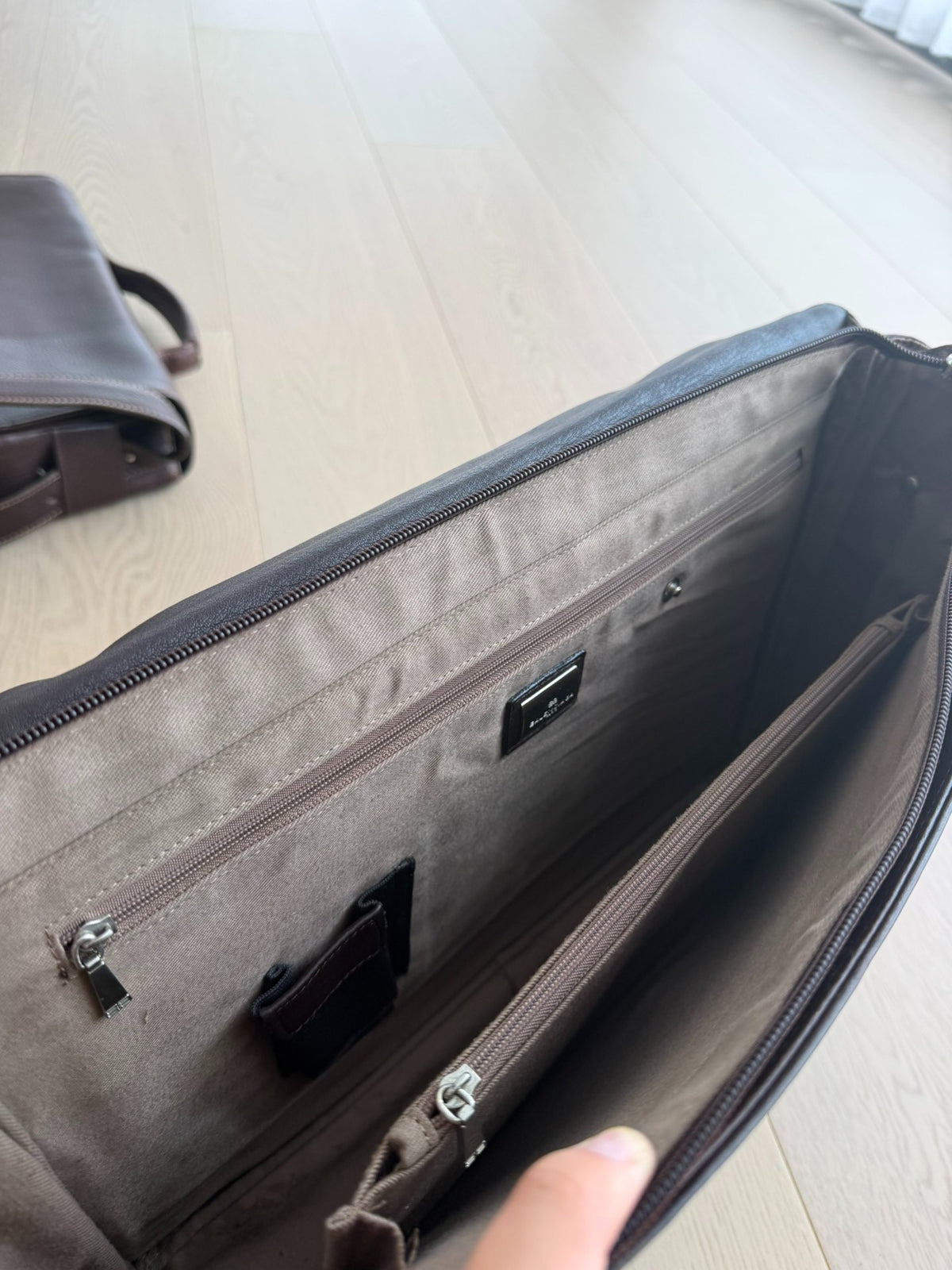 Balenciaga Password Lock Leather Shoulder Bag