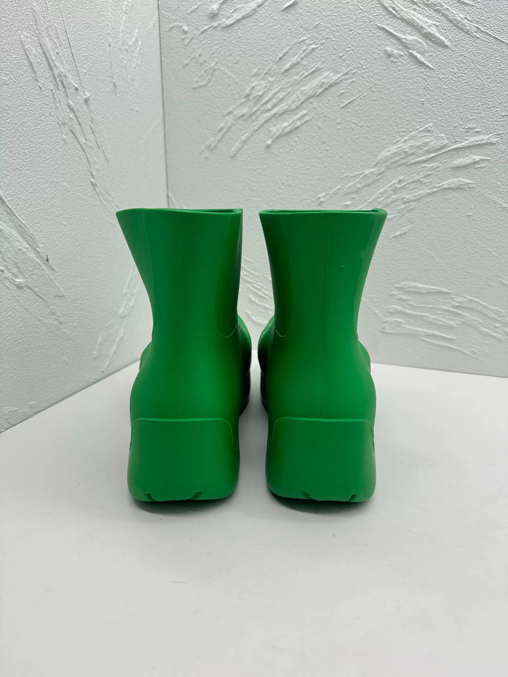 Bottega Veneta Puddle Green Rubber Boots