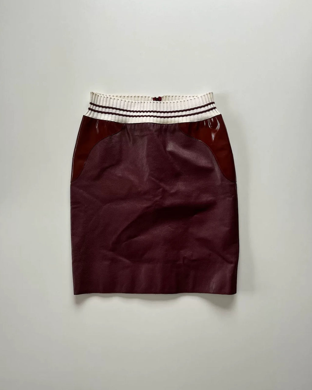 Miu Miu SS00 Leather Skirt