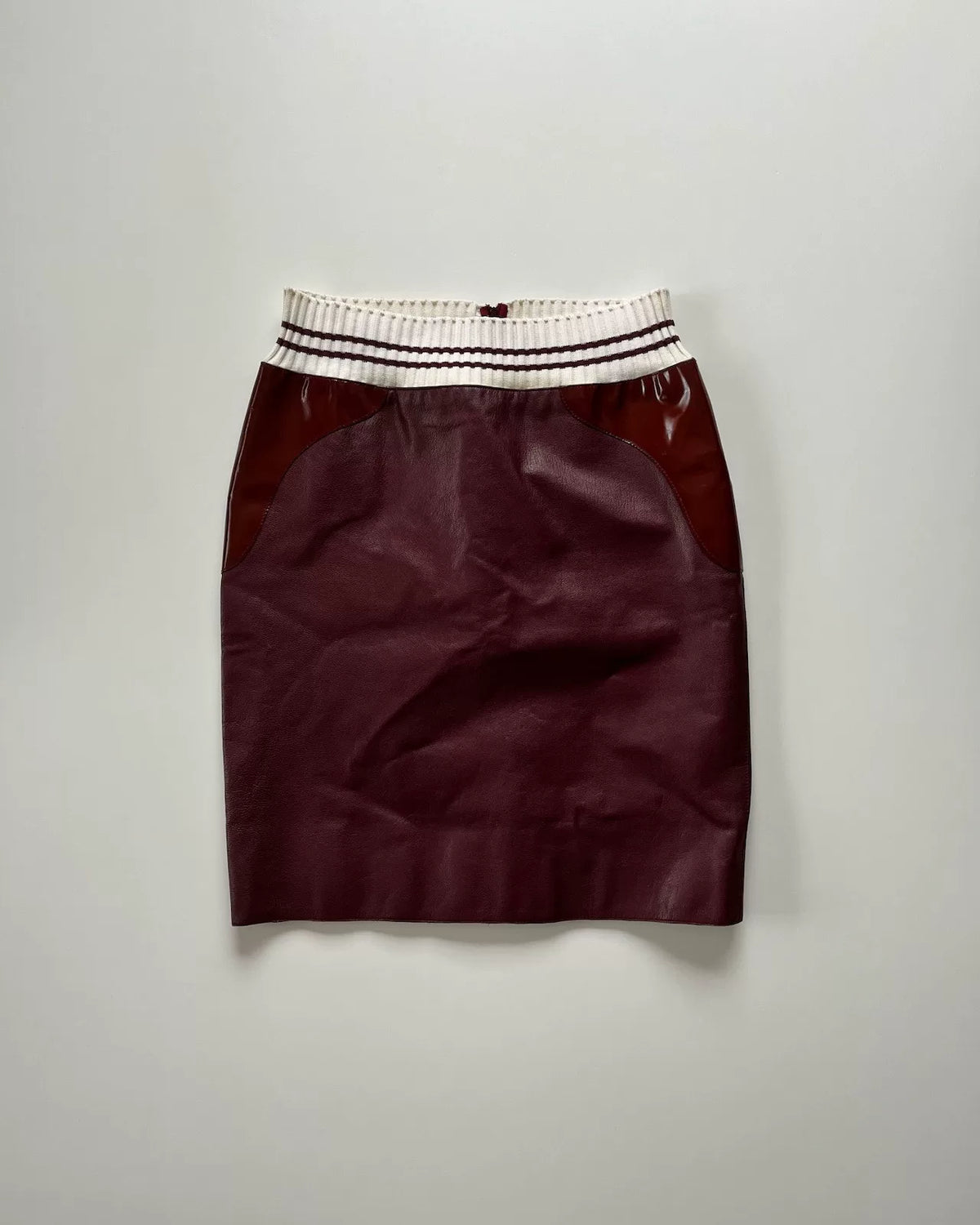 Miu Miu SS00 Leather Skirt