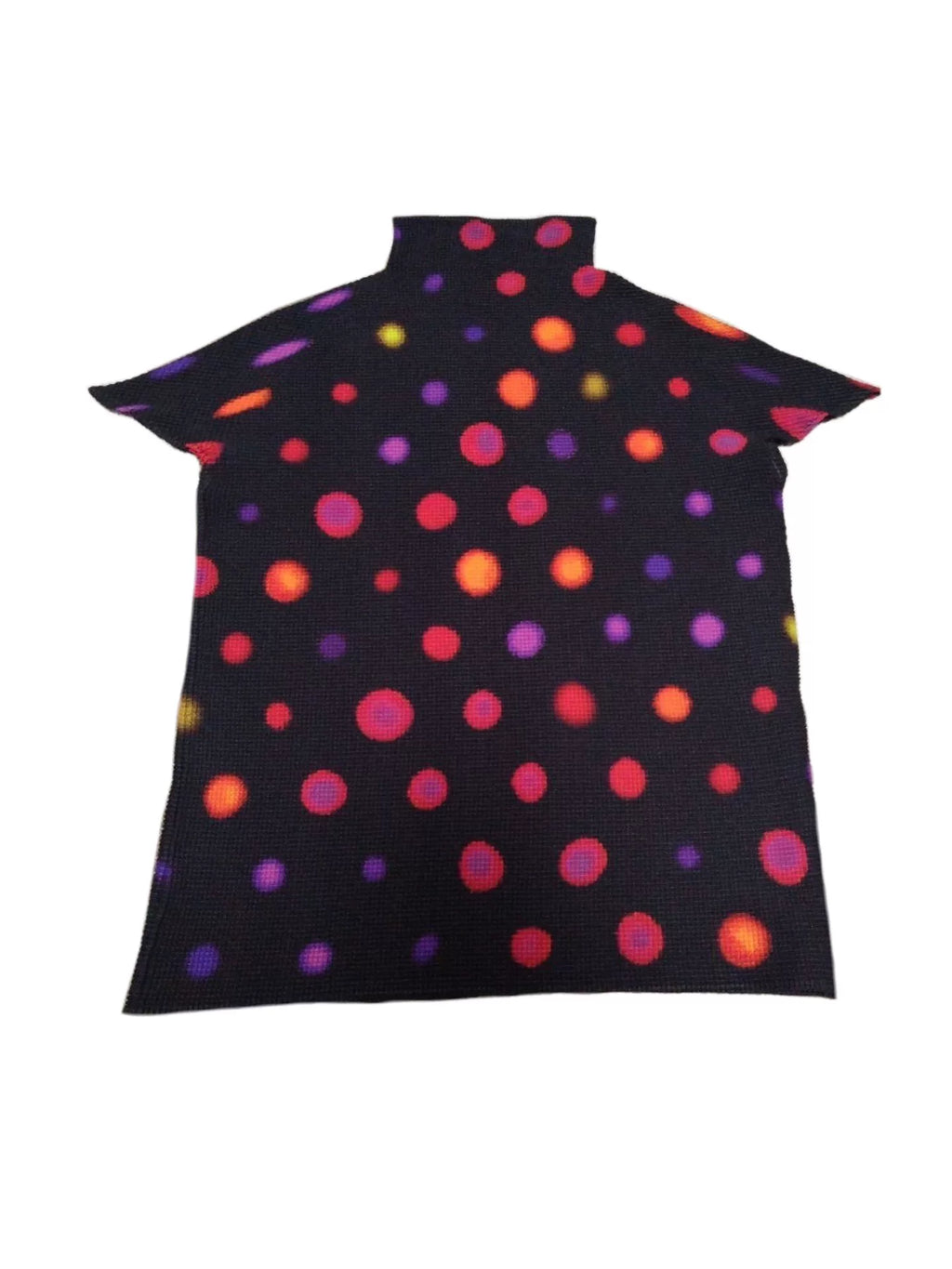 Issey Miyake Polka Dot Fly-Sleeve Top