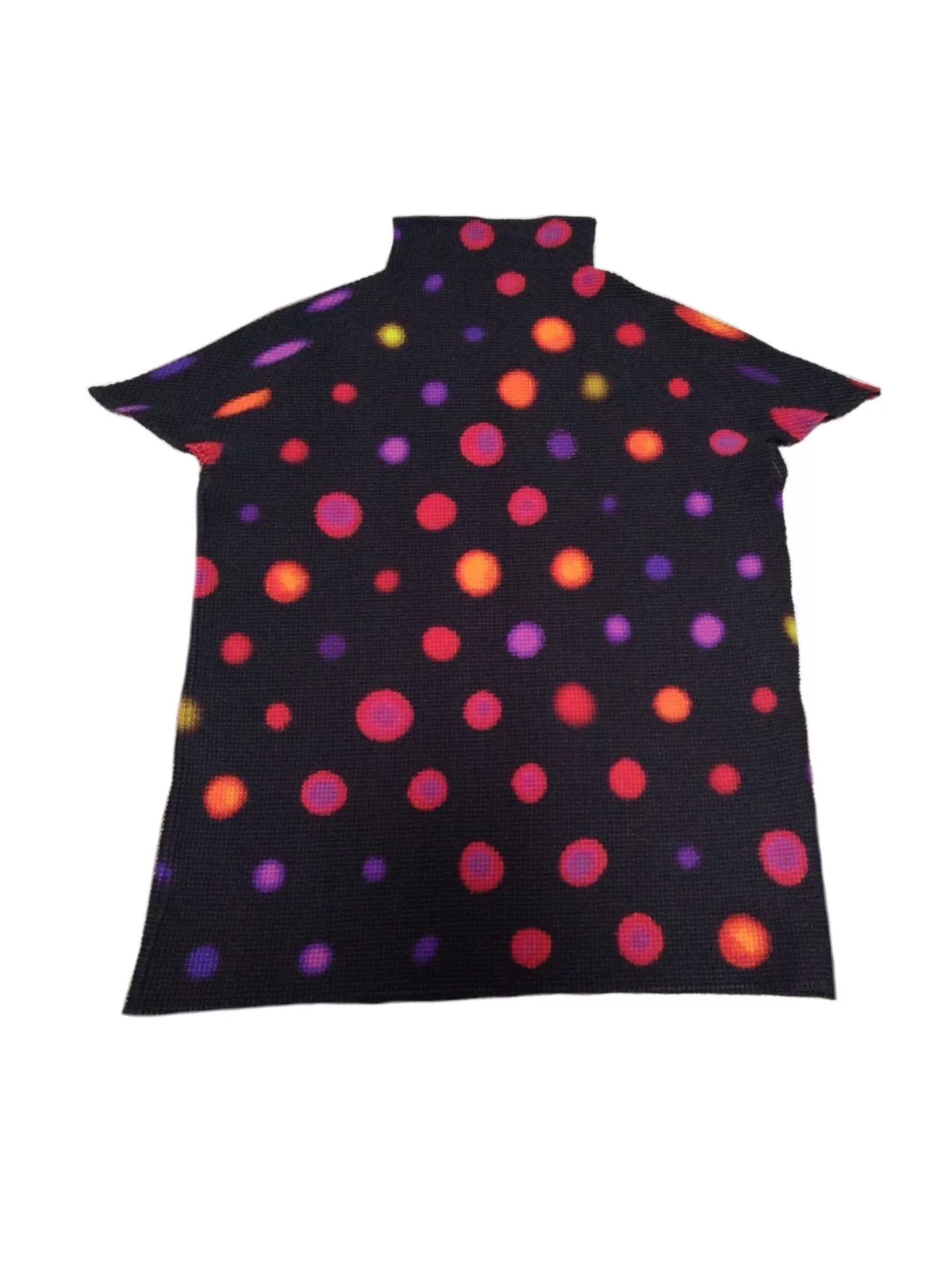 Issey Miyake Polka Dot Fly-Sleeve Top