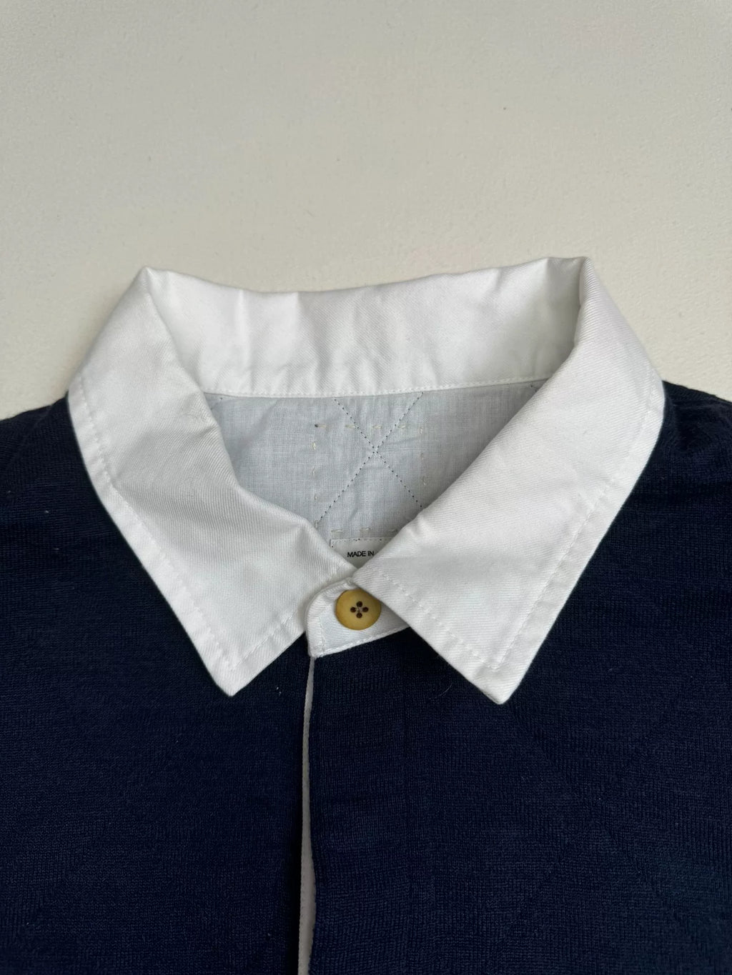 VISVIM 25ss Larkham L/S (Superfine) Wool Stand-Collar Shirt