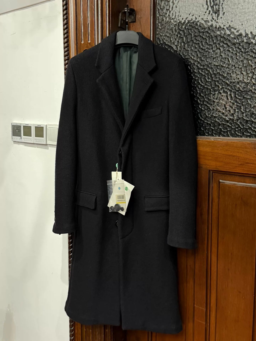 Maison Martin Margiela Cotton-Lined Wool Coat