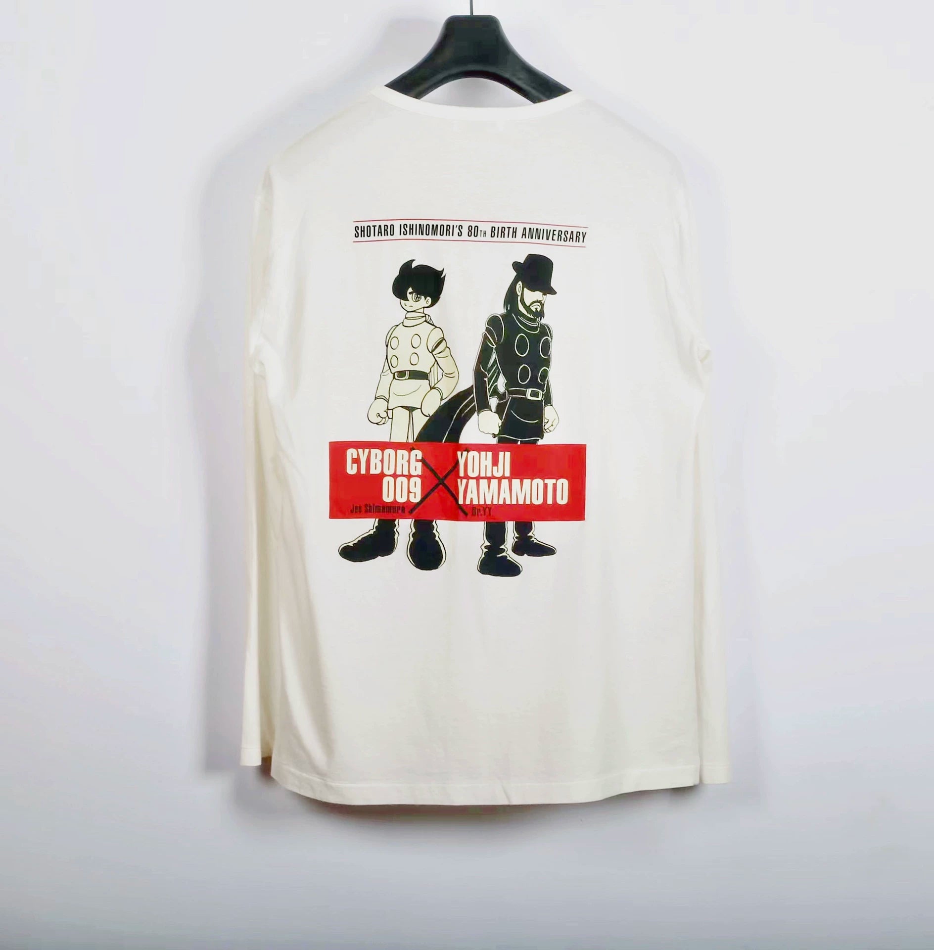 Yohji Yamamoto Pour Homme Long Sleeve Cyborg 009 Print Shirt