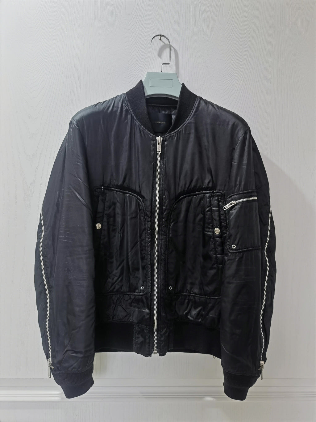 undercover 14aw back zipper jacket