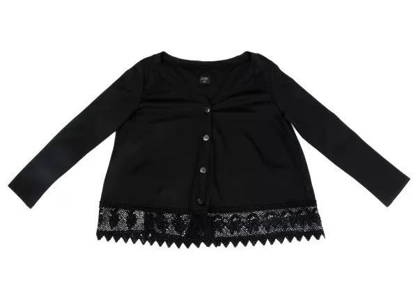 Jean Paul Gaultier Vintage Black V-Neck Cardigan