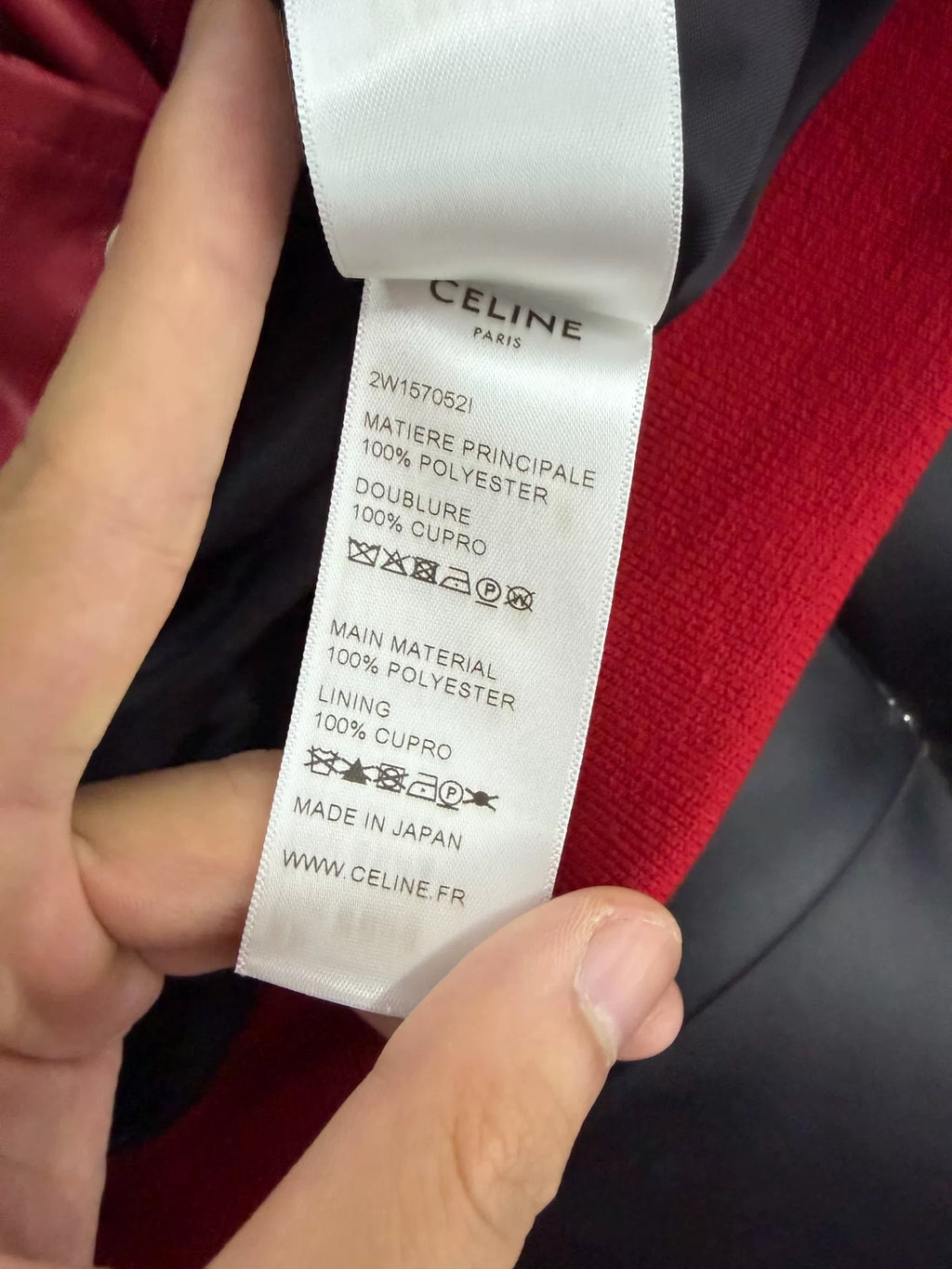 Celine SS20 Teddy Baseball Jacket