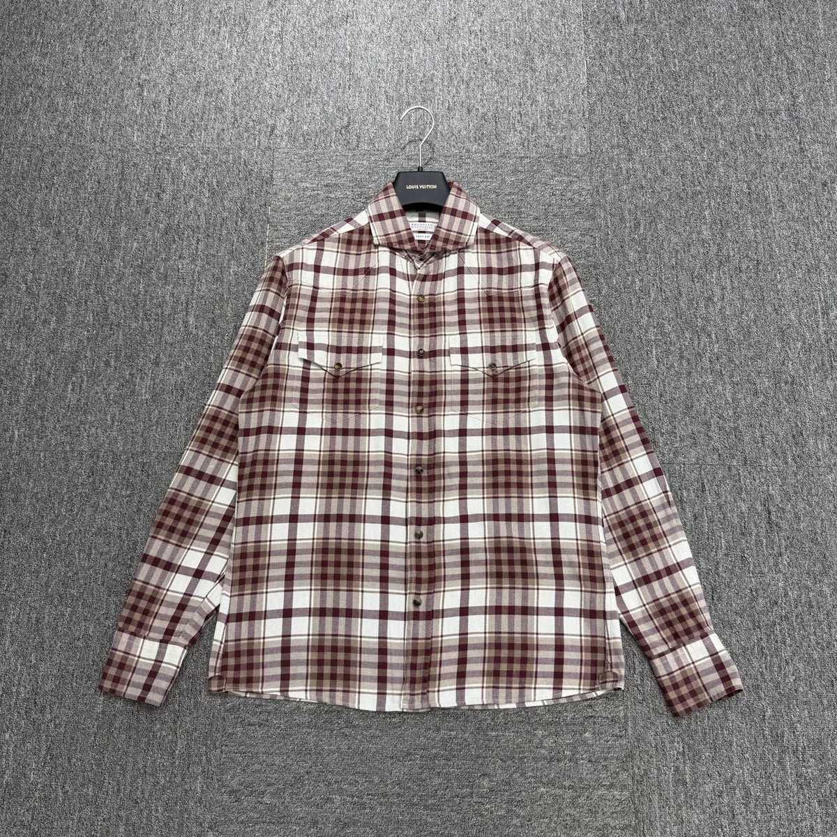 Brunello Cucinelli Plaid Shirt