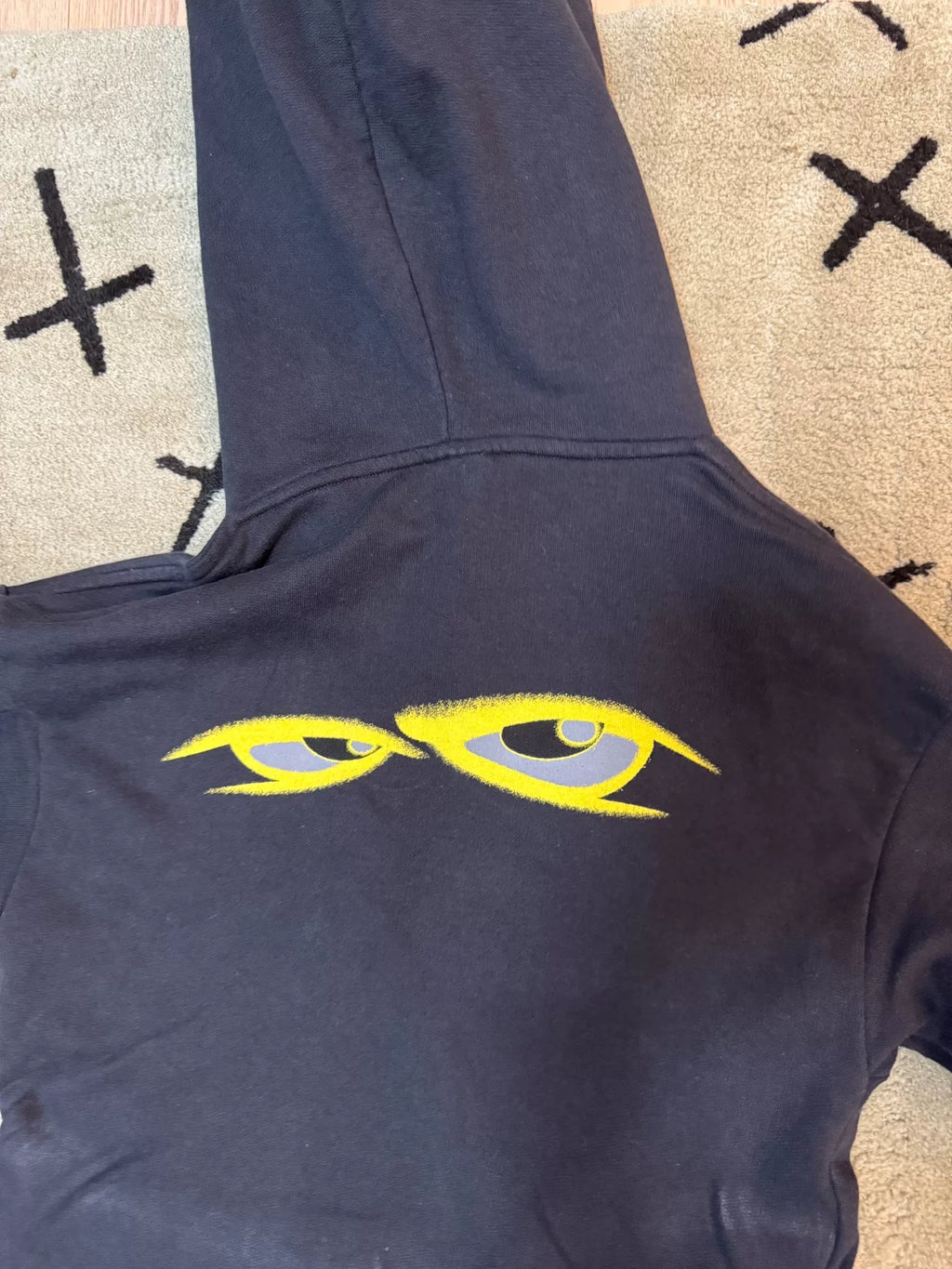 Vetements AW18 Patchwork Hooded Sweater