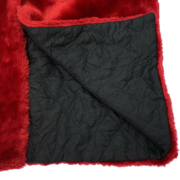 Jean Paul Gaultier Red Fur Coat