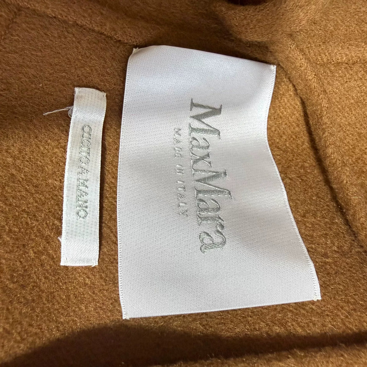 Max Mara Mainline Camel Fur Coat