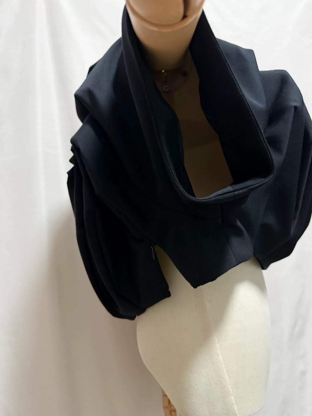 Comme des Garçons Rei Kawakubo 2021 Spring/Summer Rose Folded Top