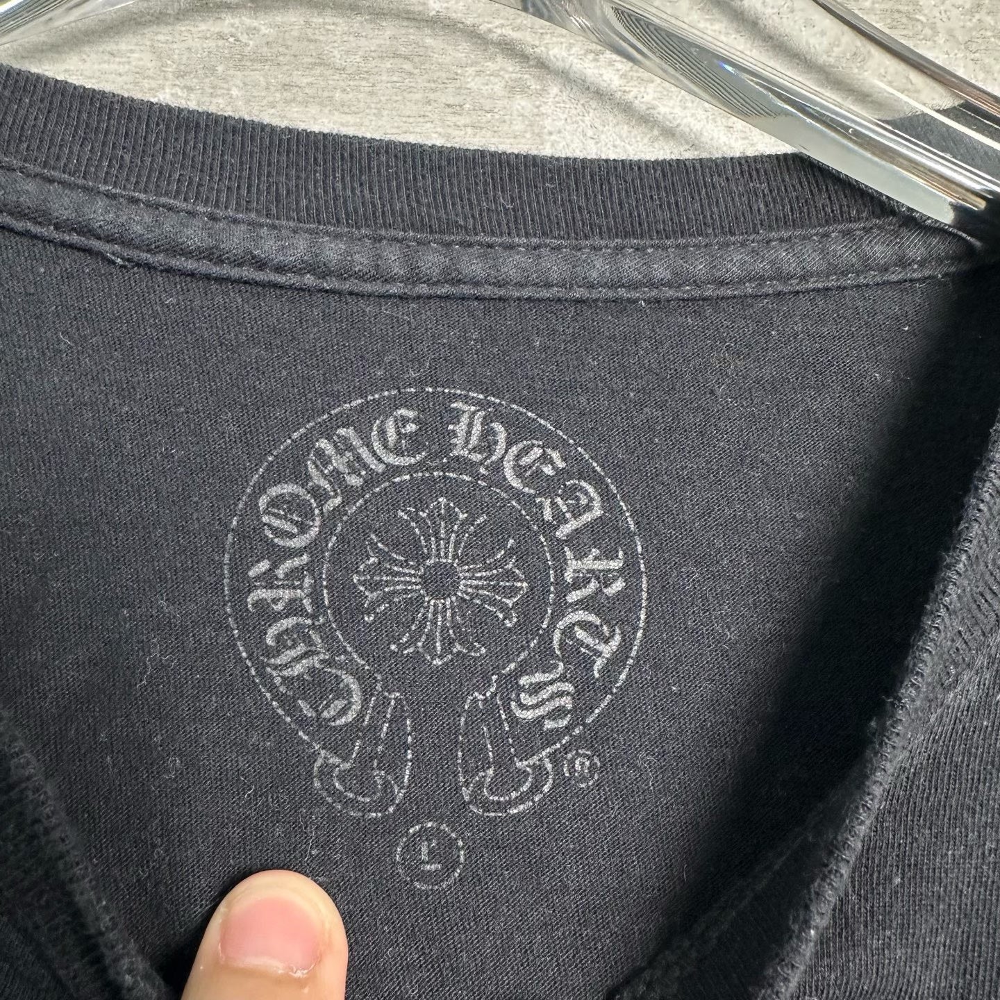 Chrome Hearts Cross Long-Sleeve T-Shirt