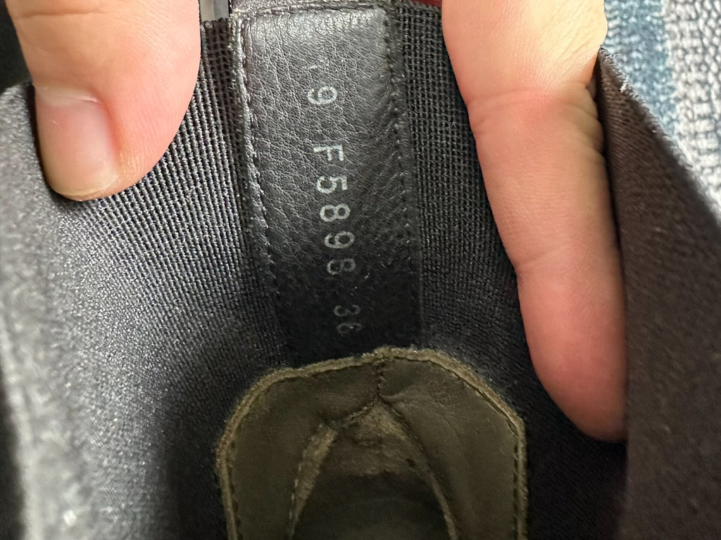 Rick Owens mainline transparent octopus sole Chelsea boots