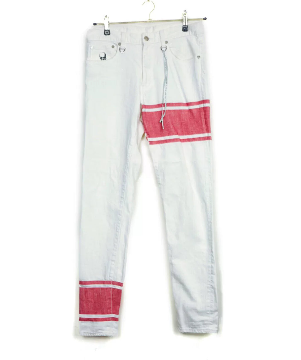 Mastermind Japan Mainline Red White Jeans