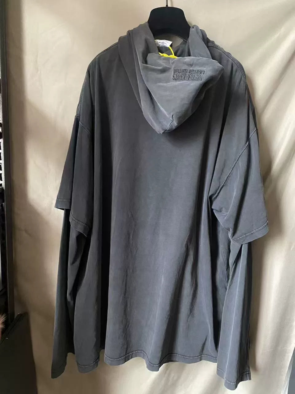 Vetements "Protect the Earth" double-layer hoodie