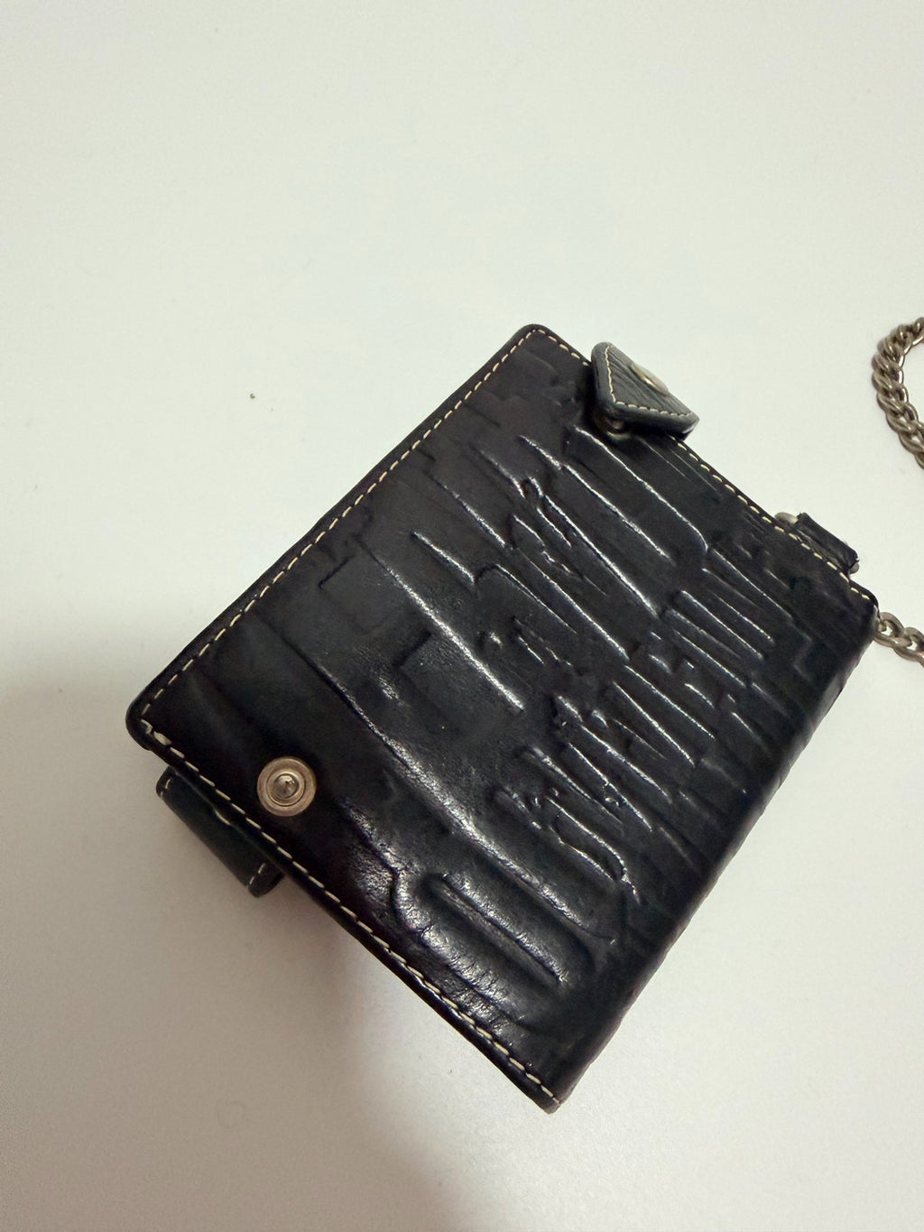 Vivienne Westwood Graffiti Chain Card Holder Wallet