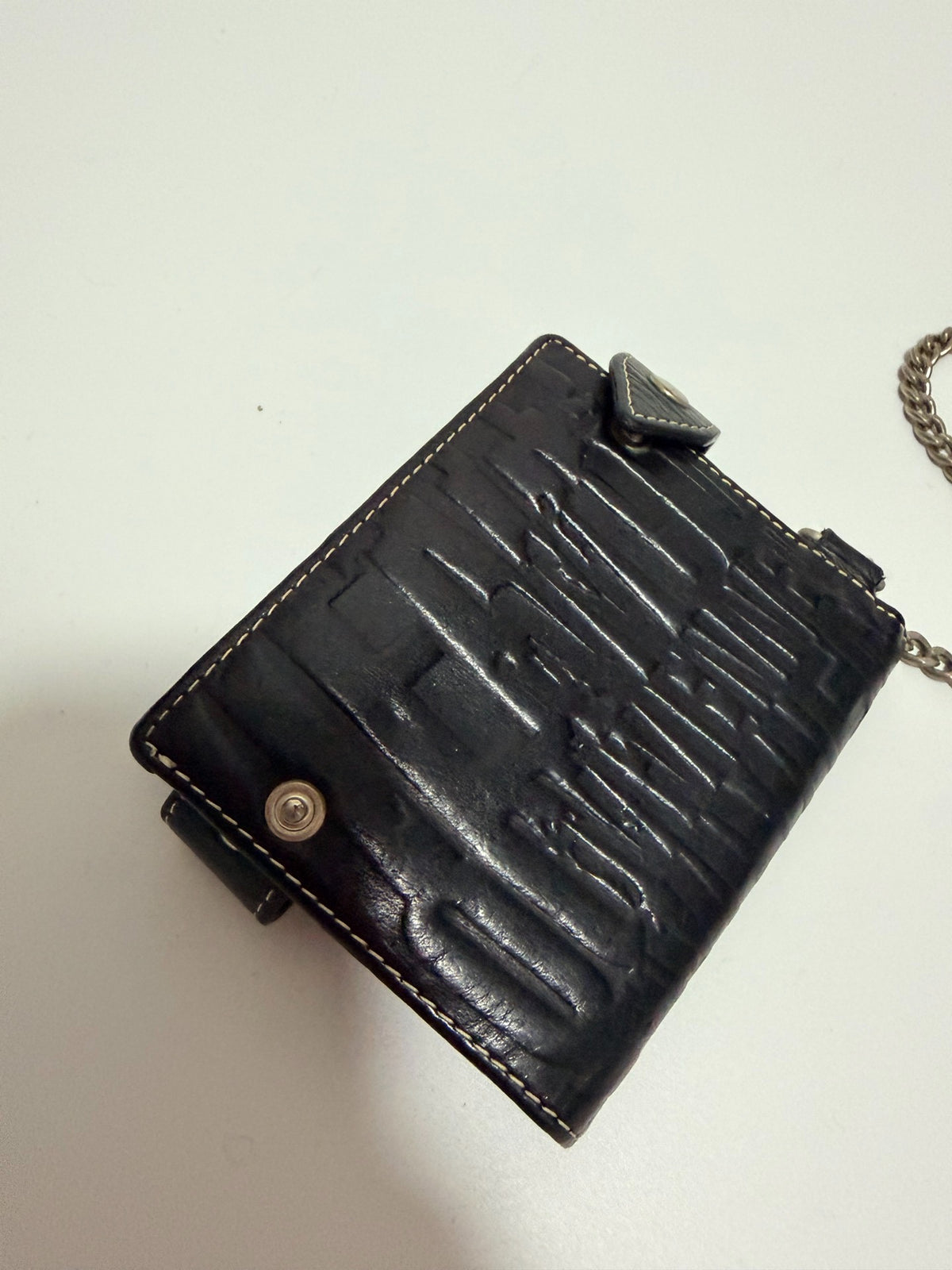 Vivienne Westwood Graffiti Chain Card Holder Wallet
