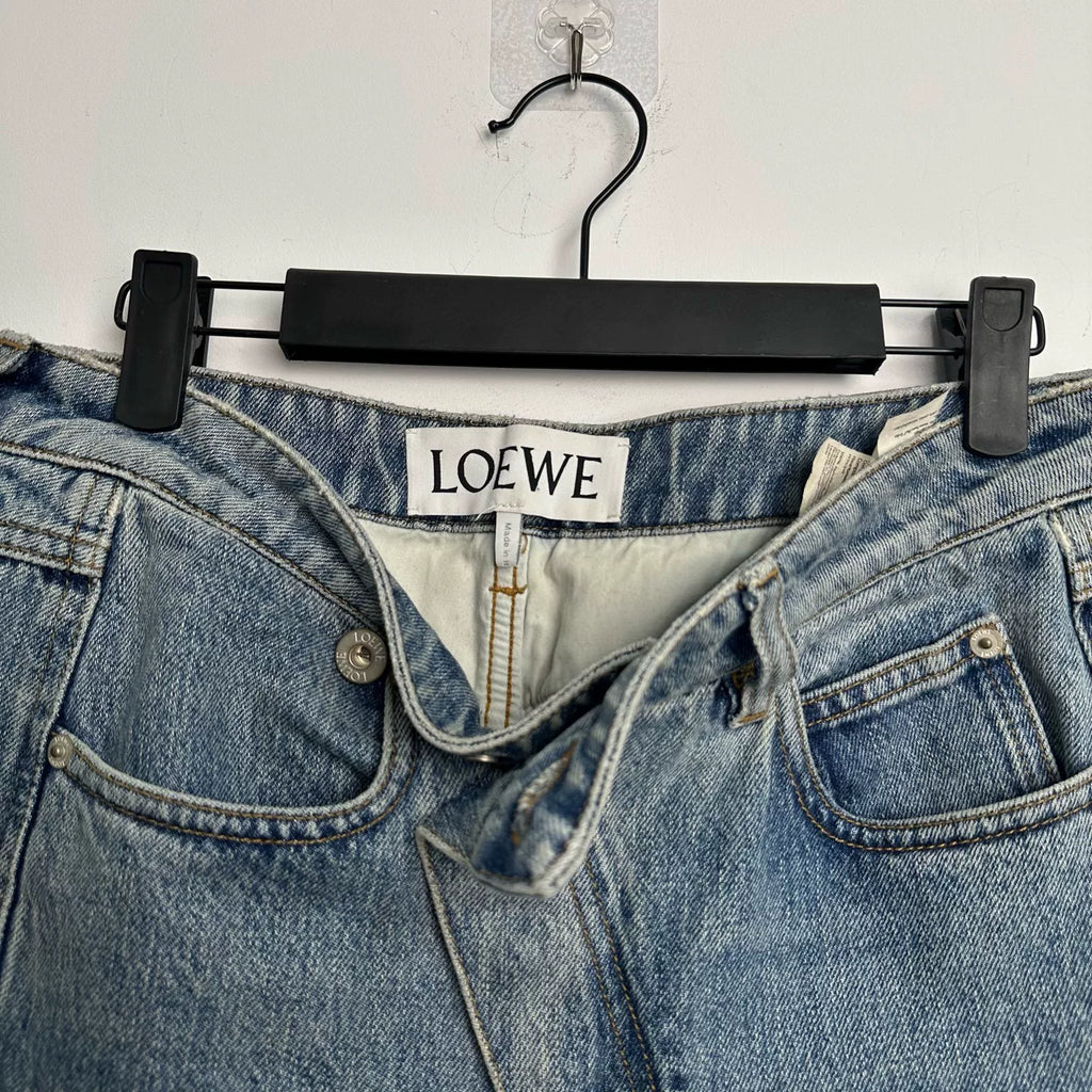 Loewe Deconstructed Denim Jeans