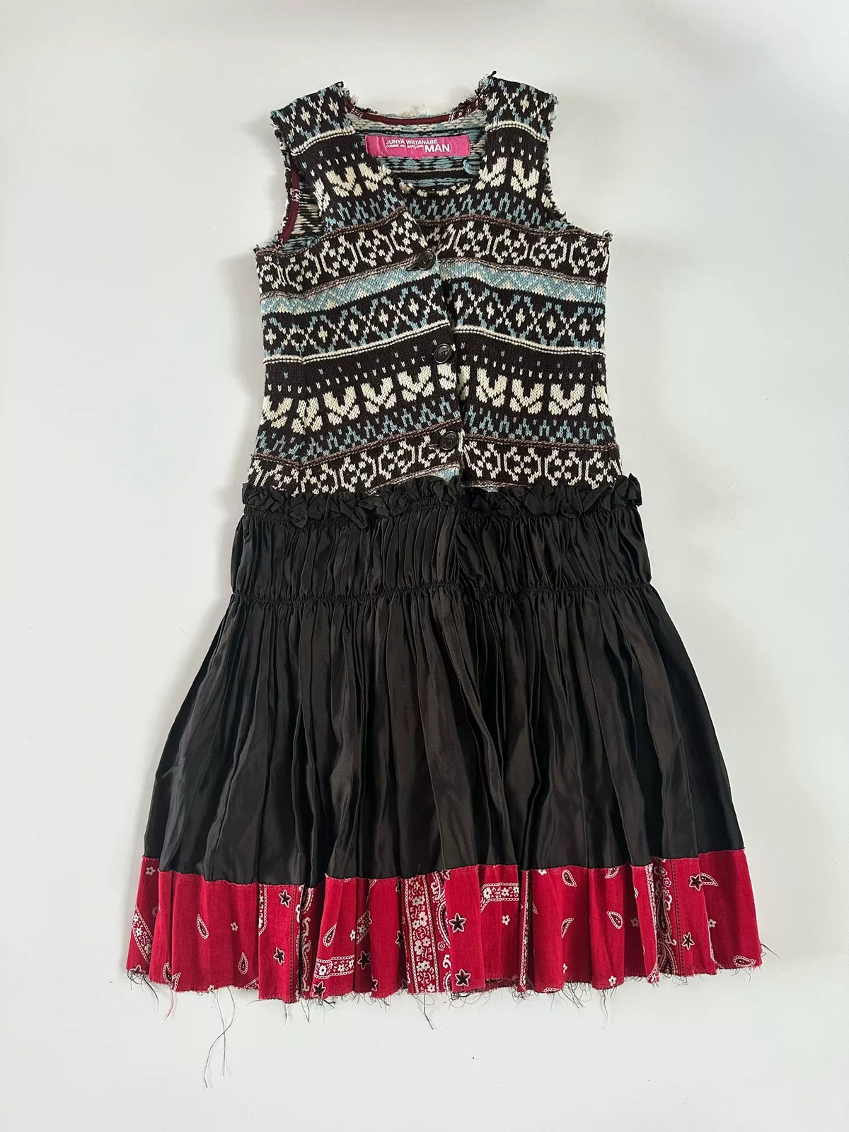 Junya Watanabe 2003 Wool Dress