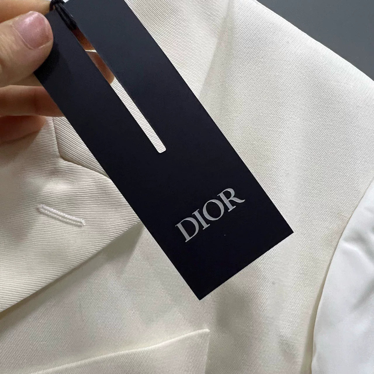 Dior X Sacai Spliced Layered Suit