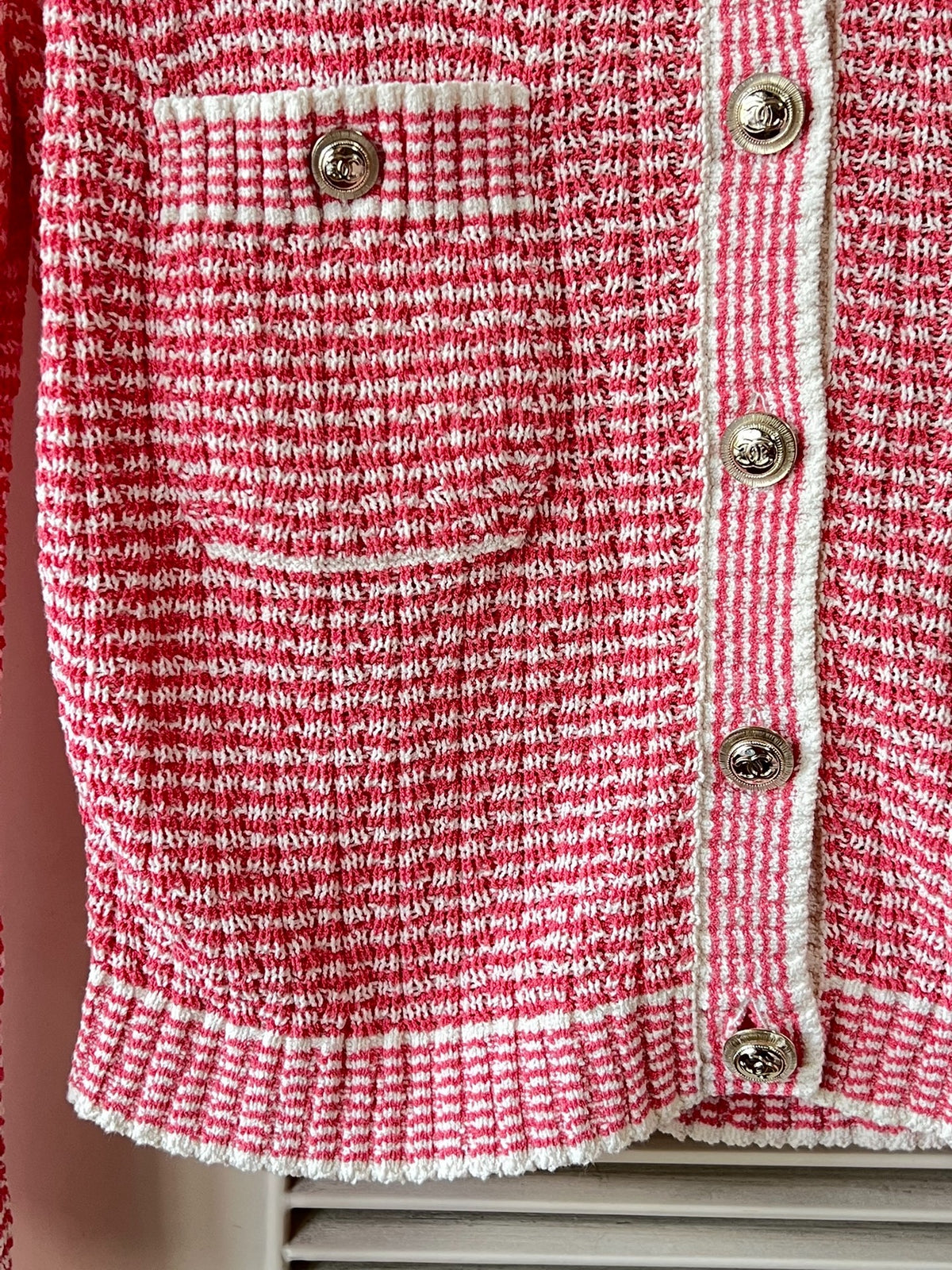 Chanel tweed short jacket