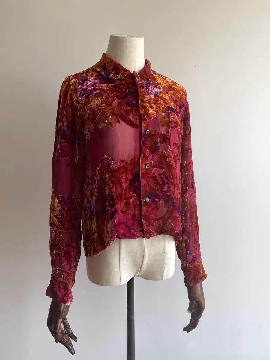 Comme Des Garcons Flocked 1999 Shirt