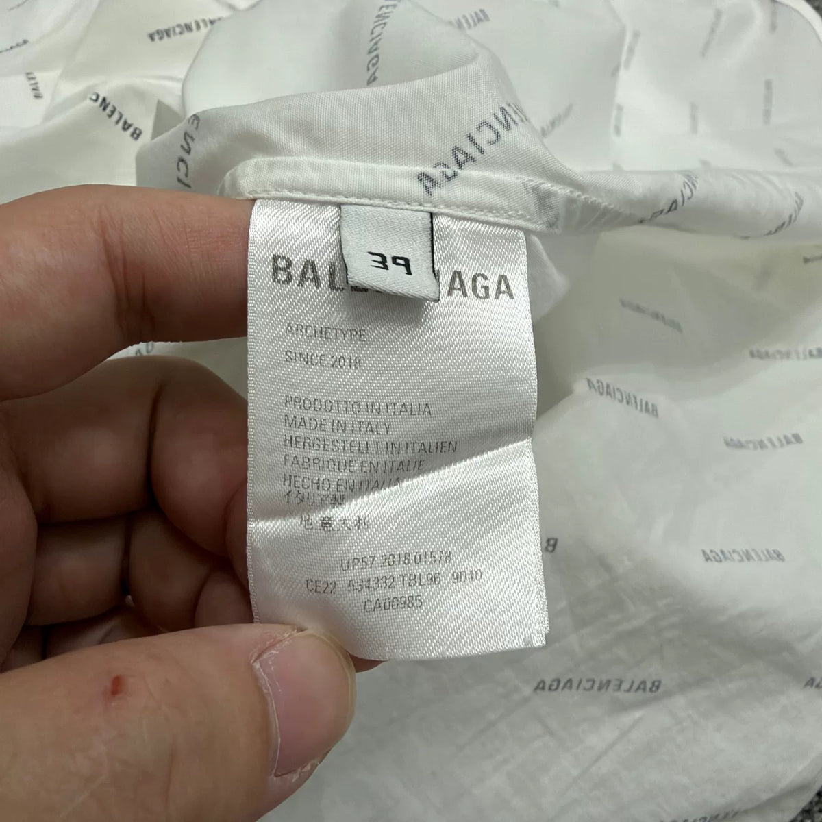 Balenciaga Bullet Screen Full Print Shirt